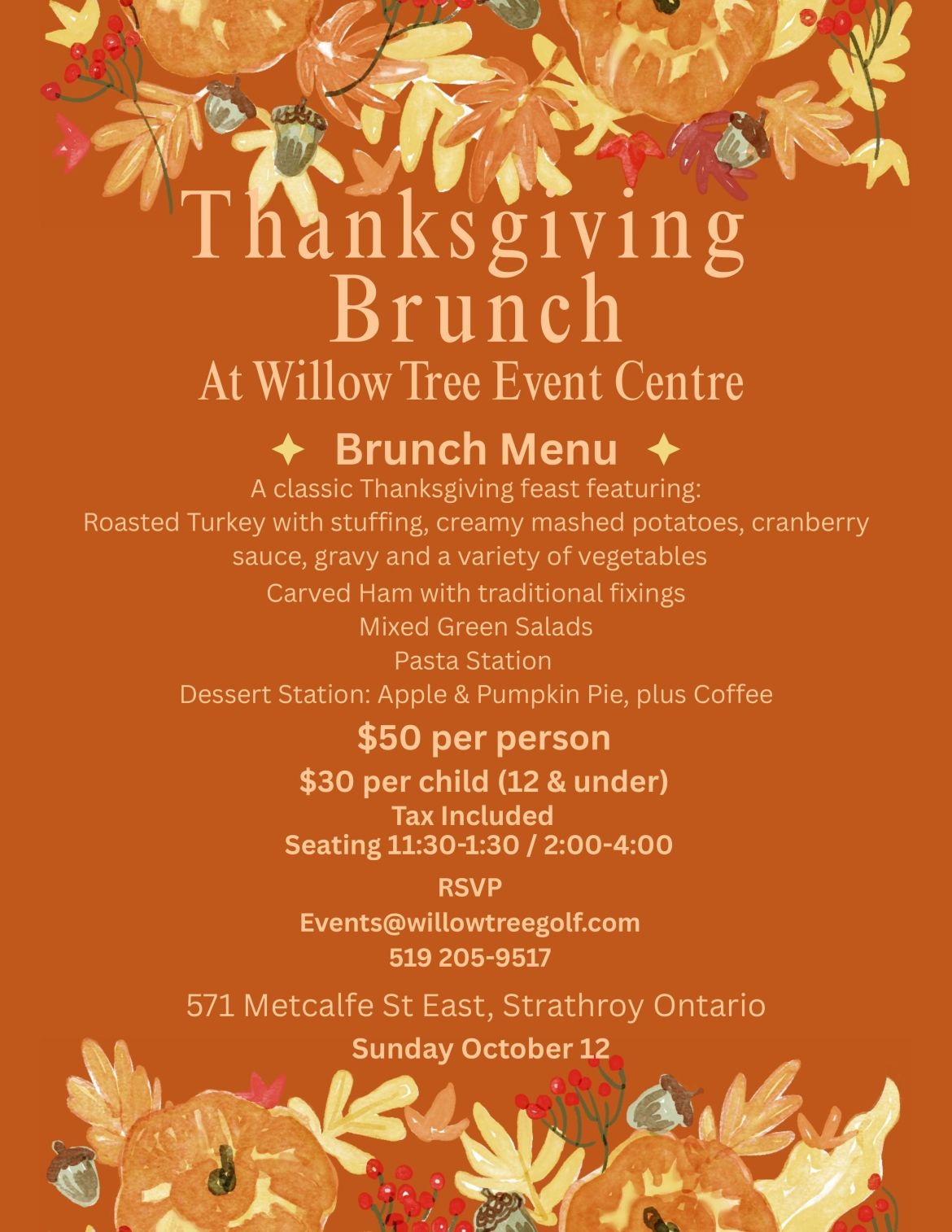 Thanksgiving Brunch