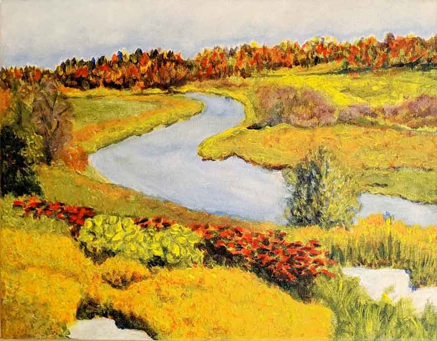 painting of landscape