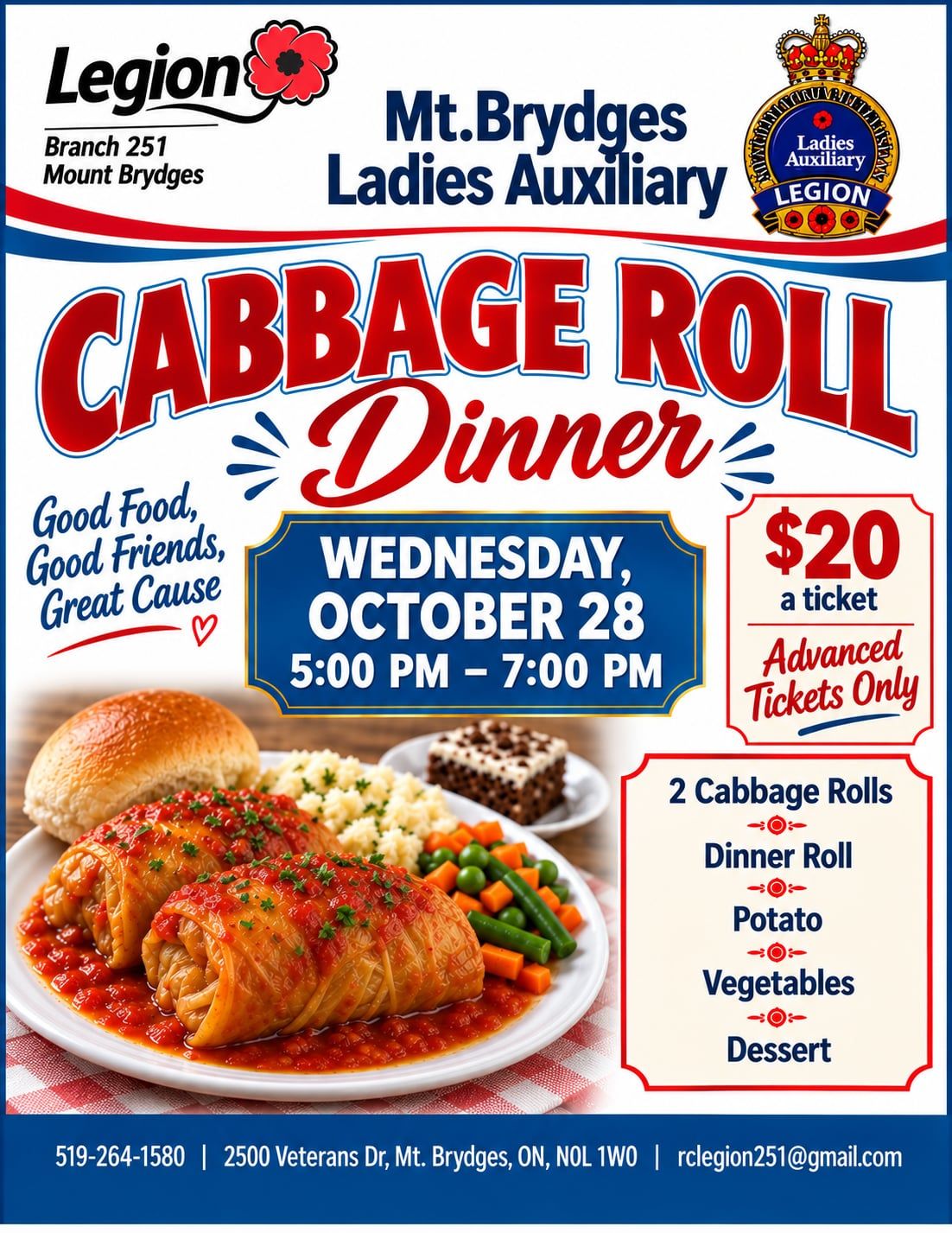 Cabbage Roll Dinner 
