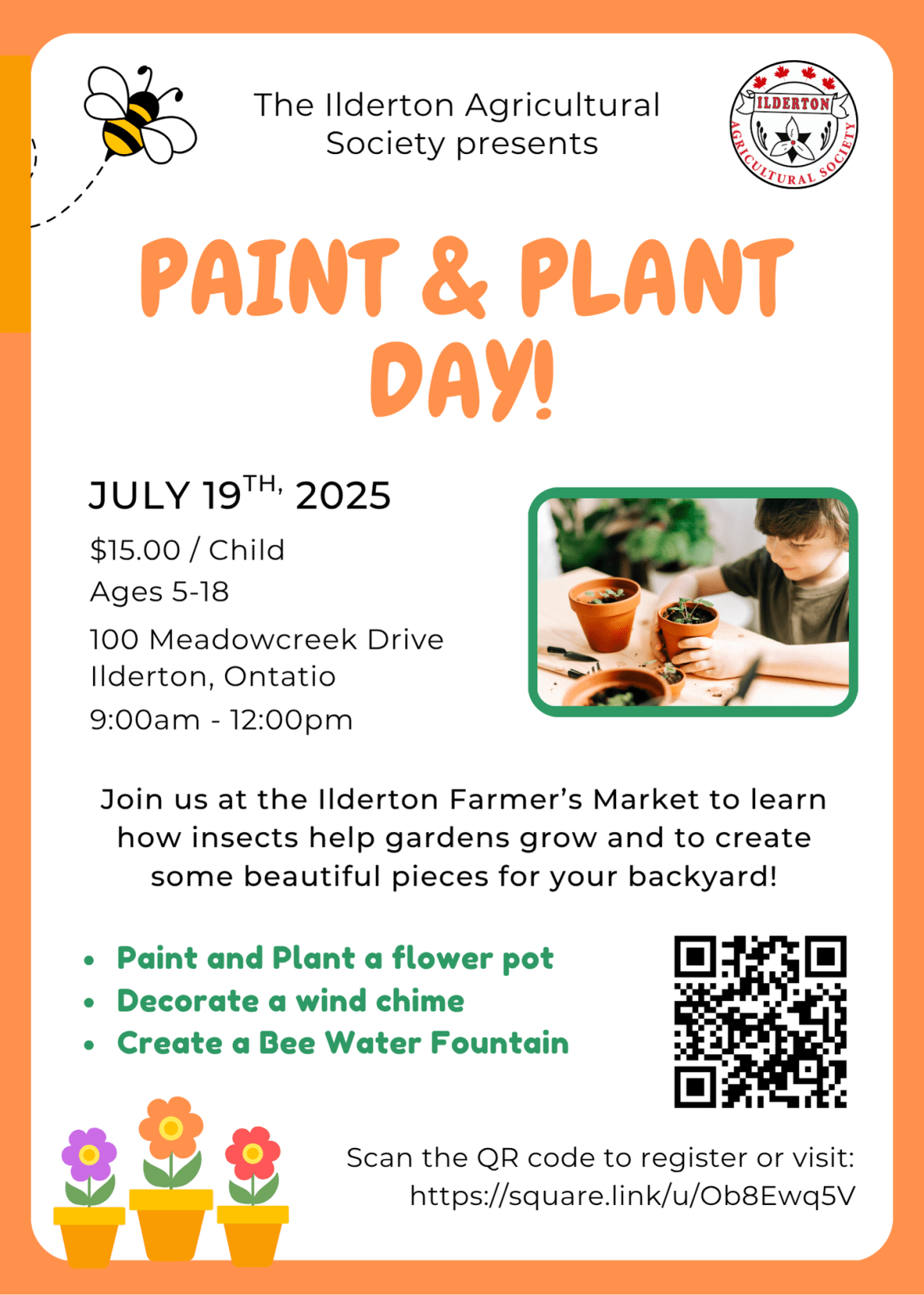 Paint and Plant Day 