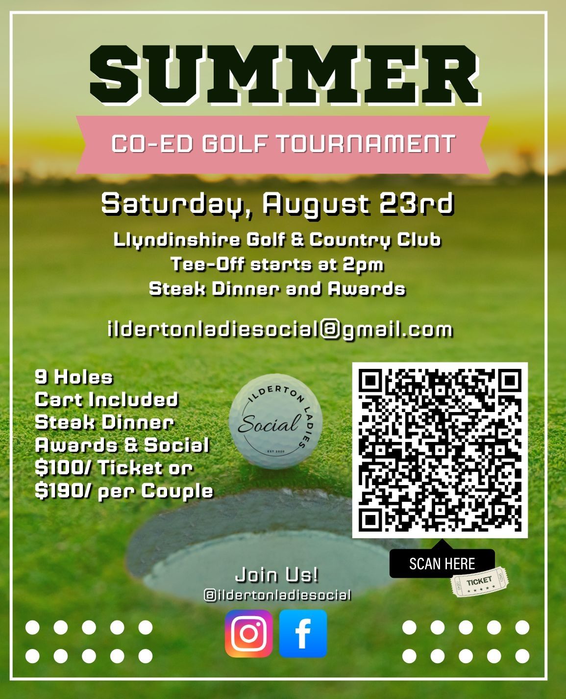 SUMMER CO-ED GOLF TOURNAMENT 