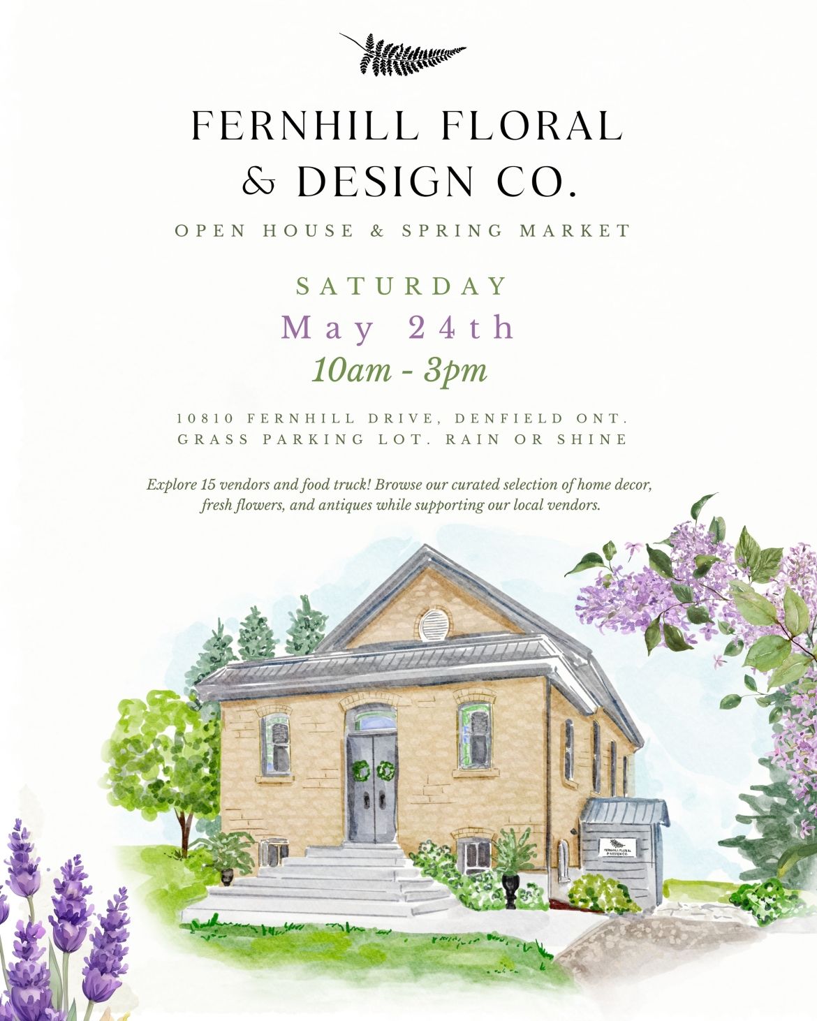 Fernhill Spring Market & Open House