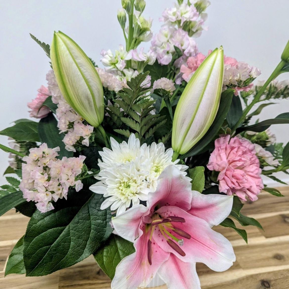 Flowers on a table 
