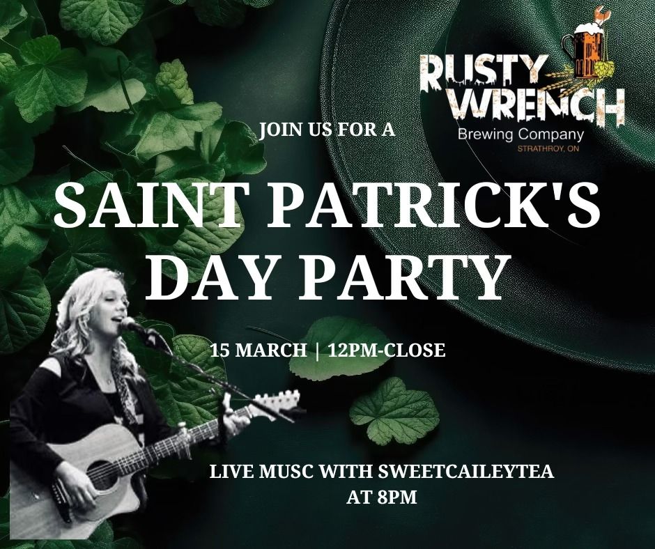 Saint Patricks Day Rusty Wrench