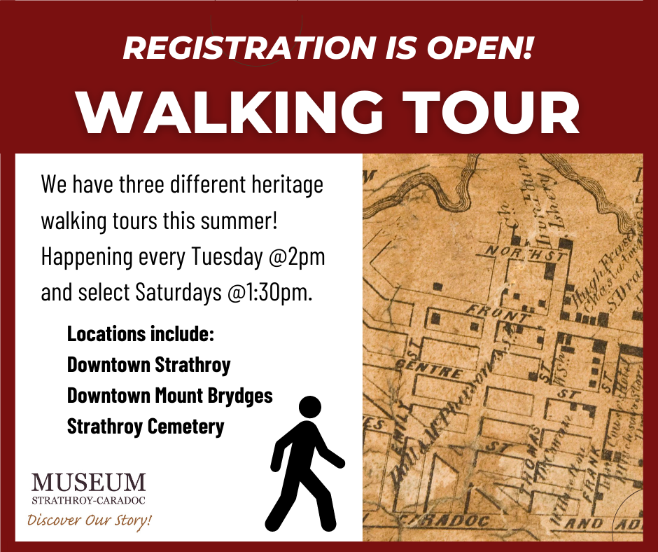 walking tours info poster