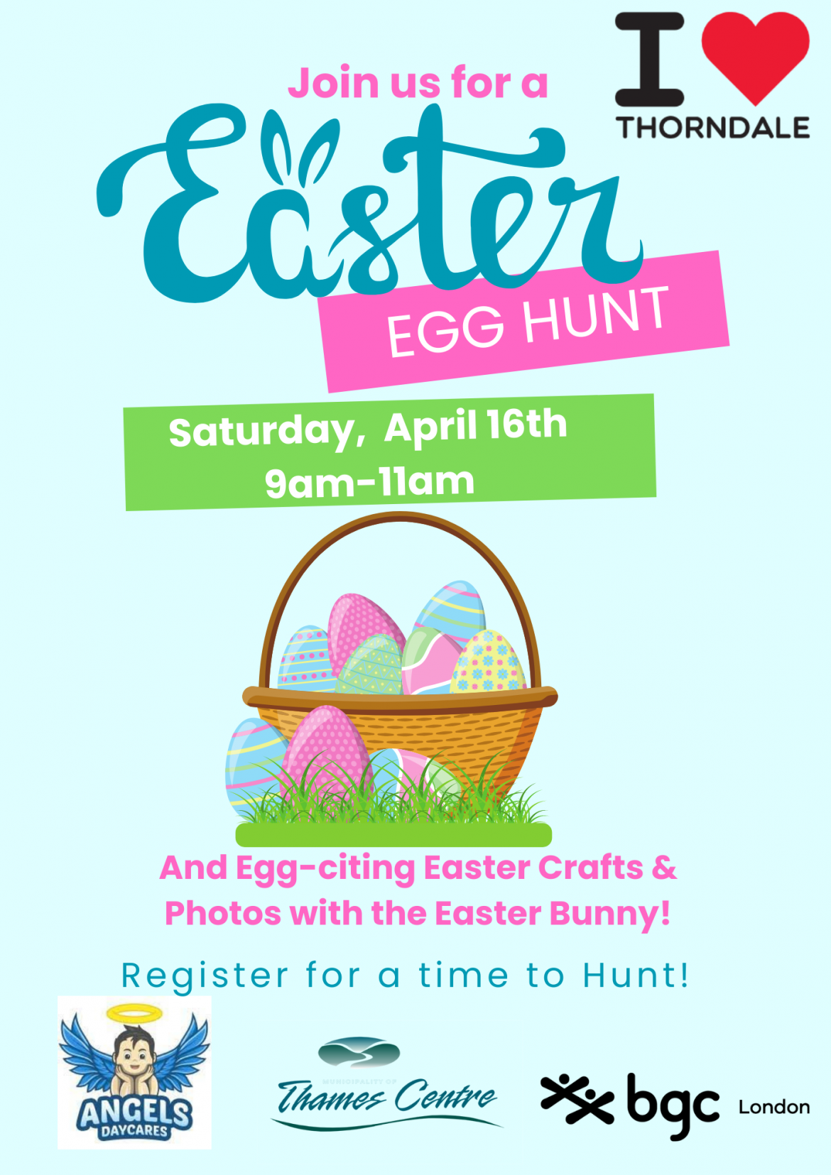 egg hunt poster