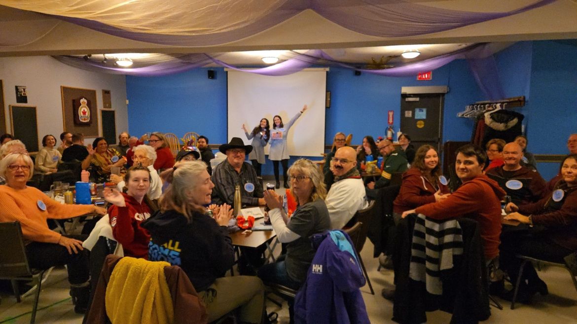 Group of people playing games 