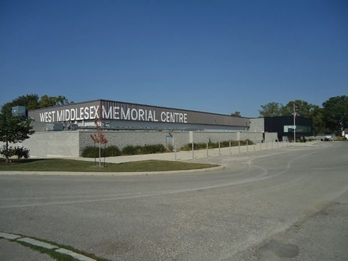 west middlesex arena from the outside