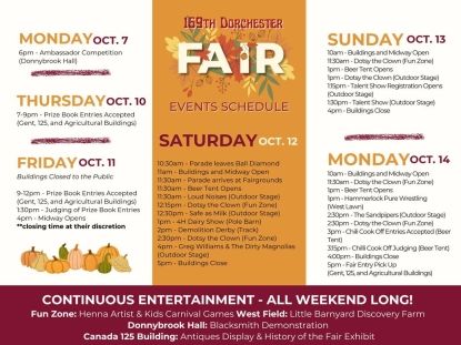 Dorchester Fair 